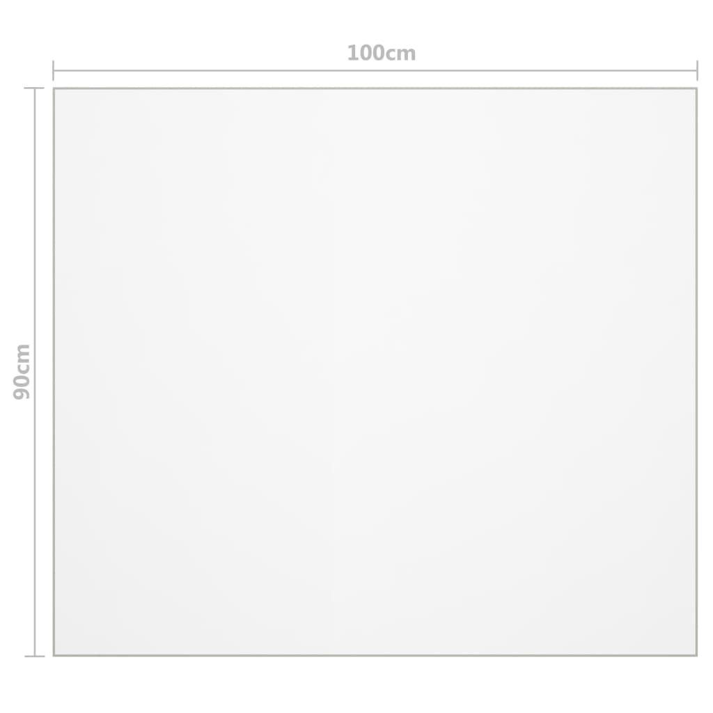 Table Protector Matt 100x90 cm 2 mm PVC