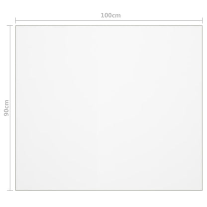 Table Protector Matt 100x90 cm 2 mm PVC