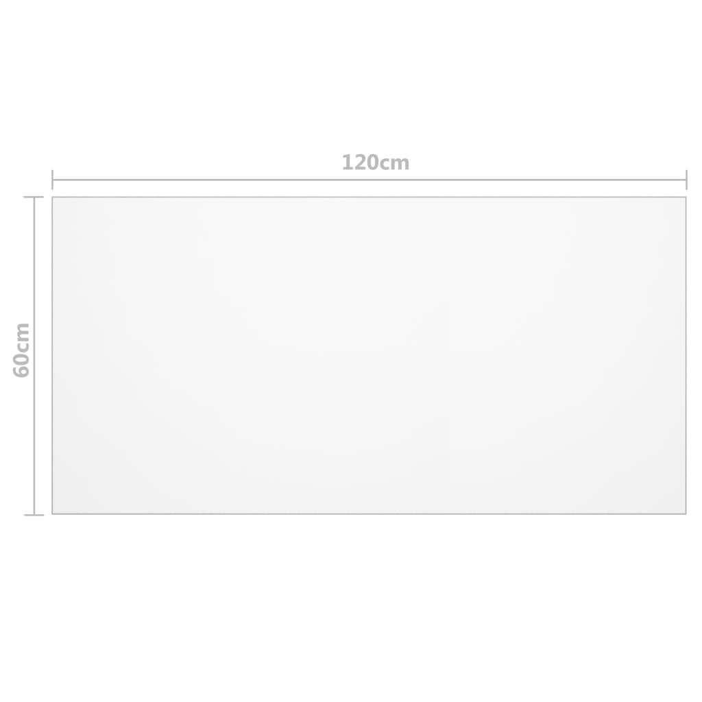 Table Protector Transparent 120x60 cm 2 mm PVC