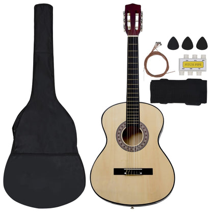 8 Piece Classical Guitar Kids and Beginner Set 3/4 36