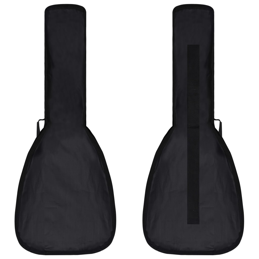 Soprano Ukulele Set with Bag for Kids Black 21"