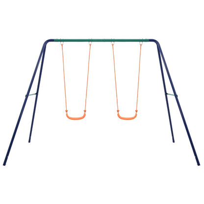 Swing Set with 2 Seats Steel