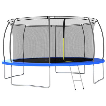 Trampoline Set Round 460x80 cm 150 kg