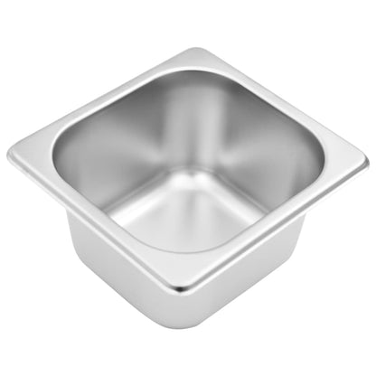 Gastronorm Container Holder with 6 GN 1/6 Pan Stainless Steel