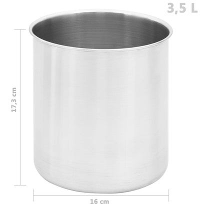 Sauce Dispenser Stainless Steel 3 x 3.5 L