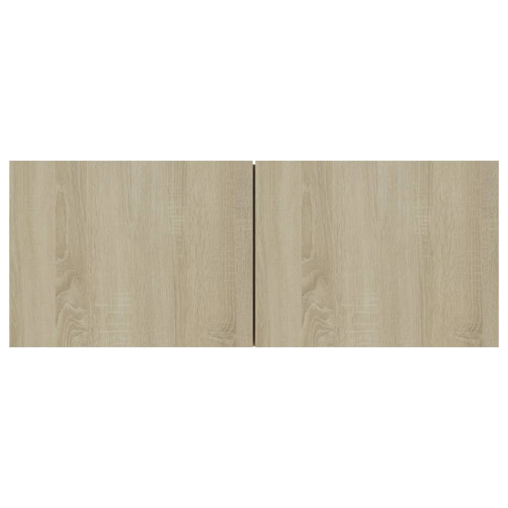 TV Cabinet Sonoma Oak 80x30x30 cm Engineered Wood