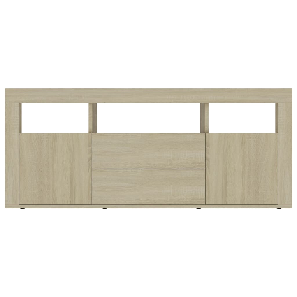 TV Cabinet Sonoma Oak 120x30x50 cm Engineered Wood