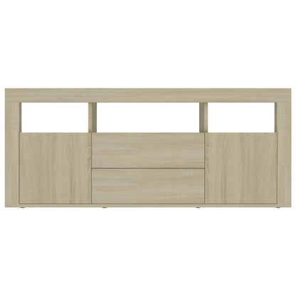 TV Cabinet Sonoma Oak 120x30x50 cm Engineered Wood