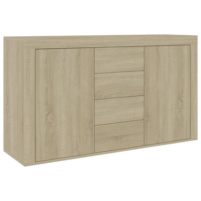 Sideboard Sonoma Oak 120x36x69 cm Engineered Wood