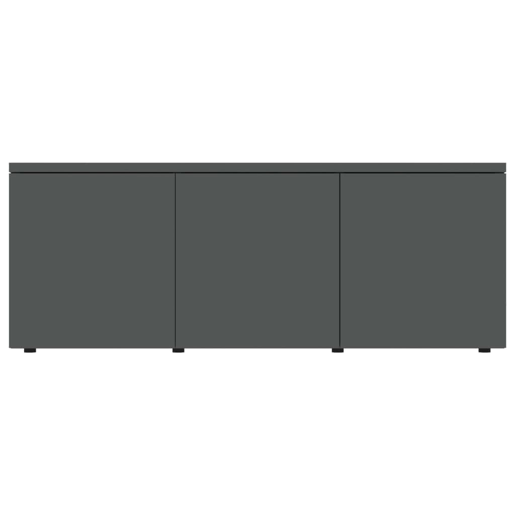 TV Cabinet Grey 80x34x30 cm Engineered Wood