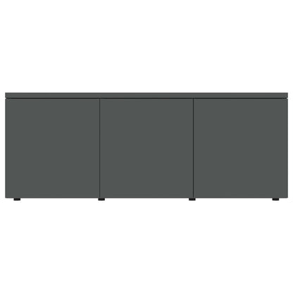 TV Cabinet Grey 80x34x30 cm Engineered Wood