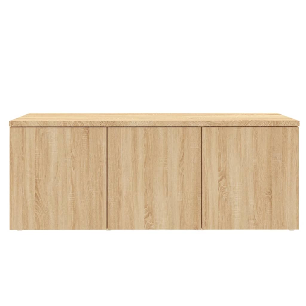 TV Cabinet Sonoma Oak 80x34x30 cm Engineered Wood