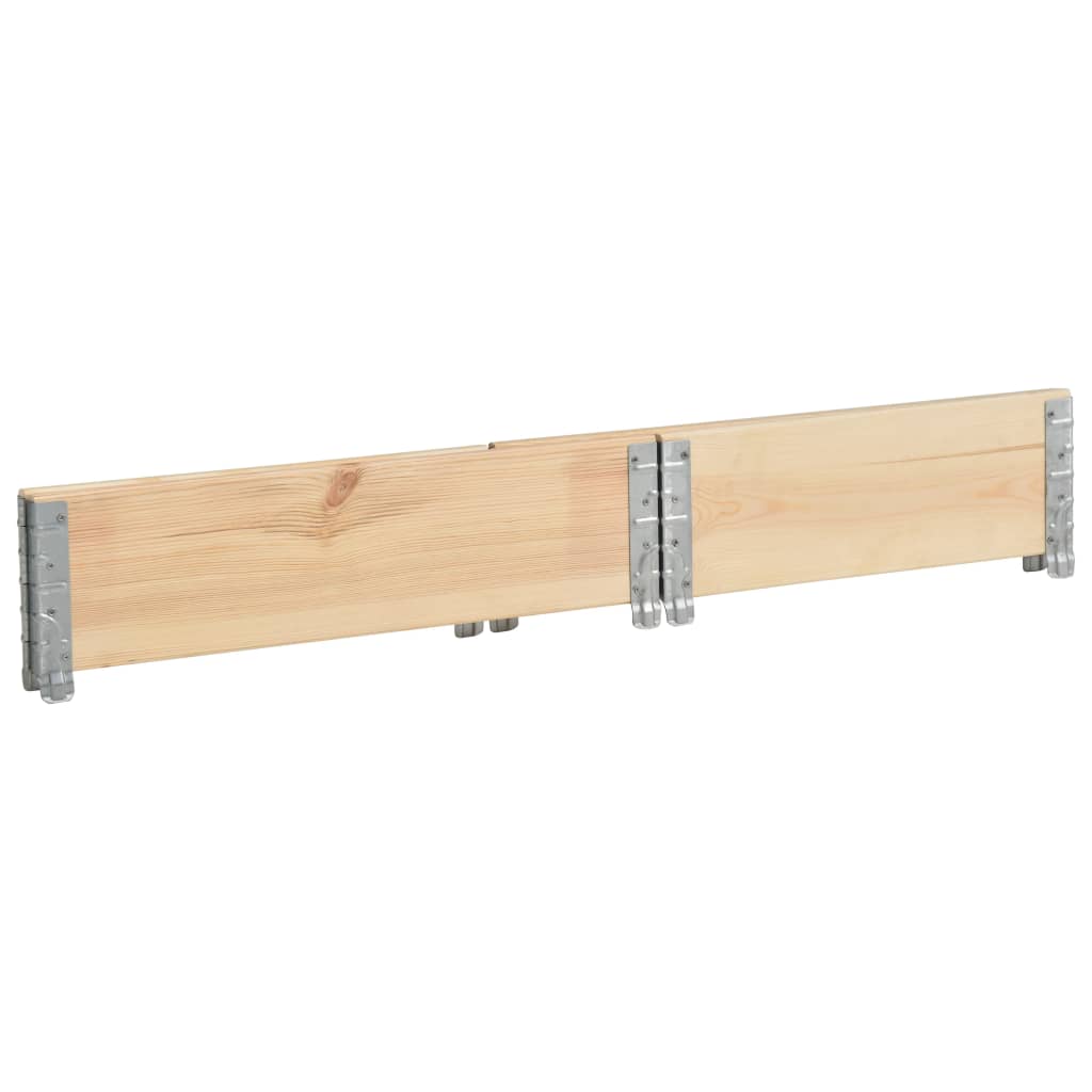 Pallet Collar 60x80 cm Solid Pine Wood