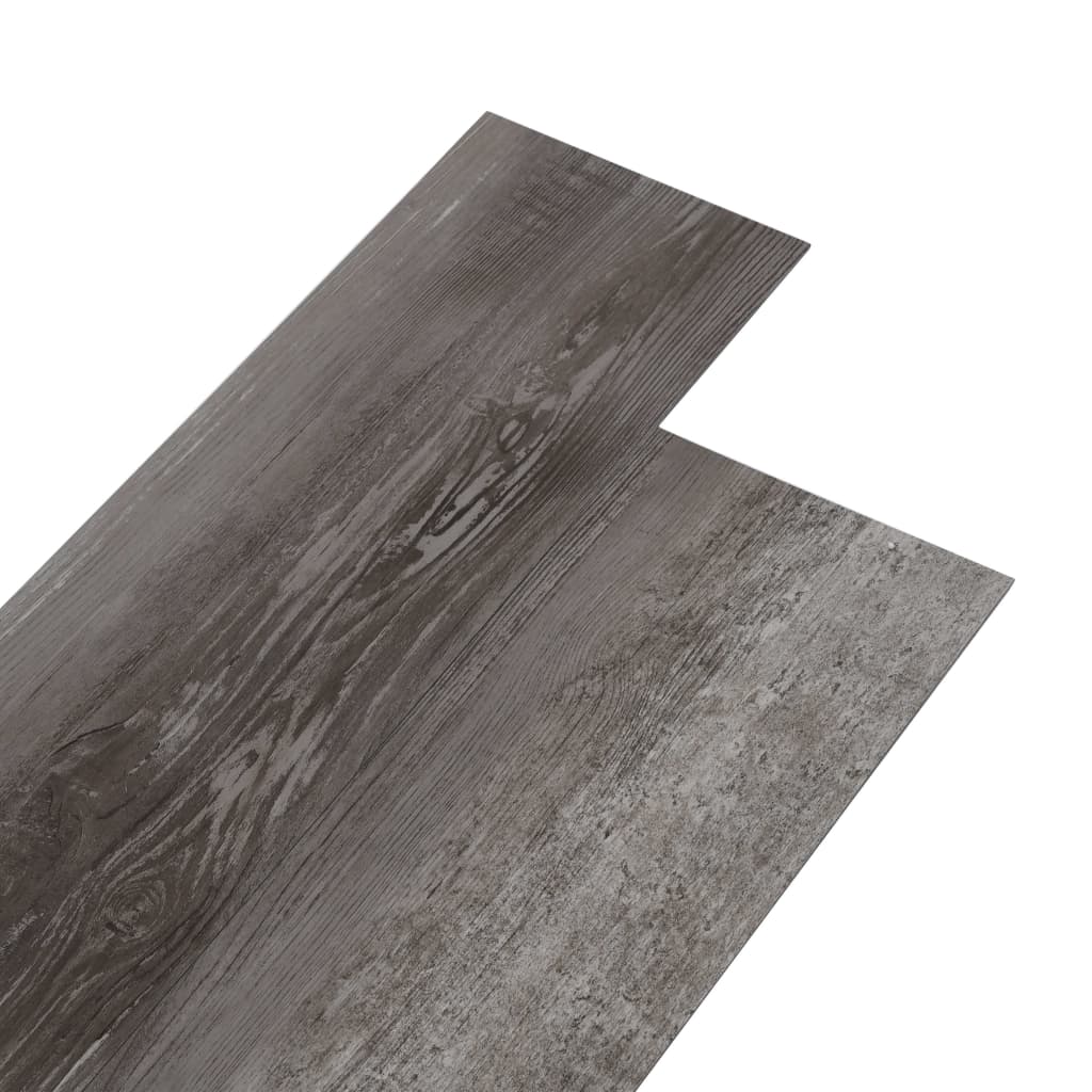 Non Self-adhesive PVC Flooring Planks 5.26 m² 2 mm Striped Wood