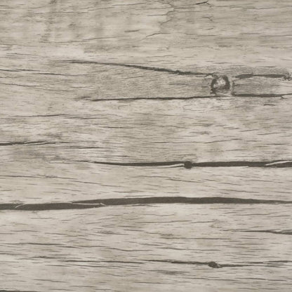 Non Self-adhesive PVC Flooring Planks 4.46 m² 3 mm Light Grey