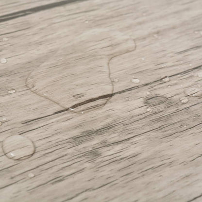 Non Self-adhesive PVC Flooring Planks 4.46 m² 3 mm Light Grey