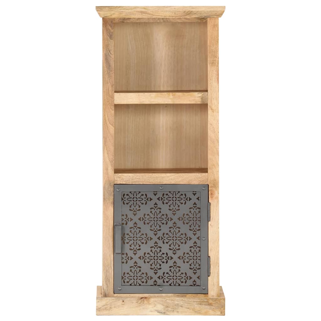 Highboard with Door 45x32x110 cm Solid Mango Wood