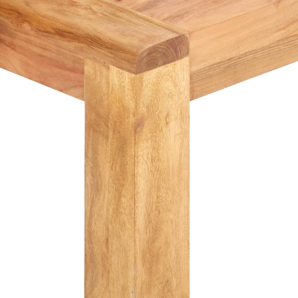 Coffee Table 110x60x35 cm Solid Acacia Wood in Honey Finish