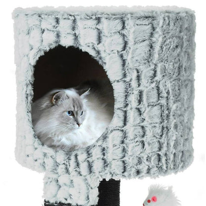 Pets Collection Cat Scratching Tree on Stand with Mouse 30x30x40 cm