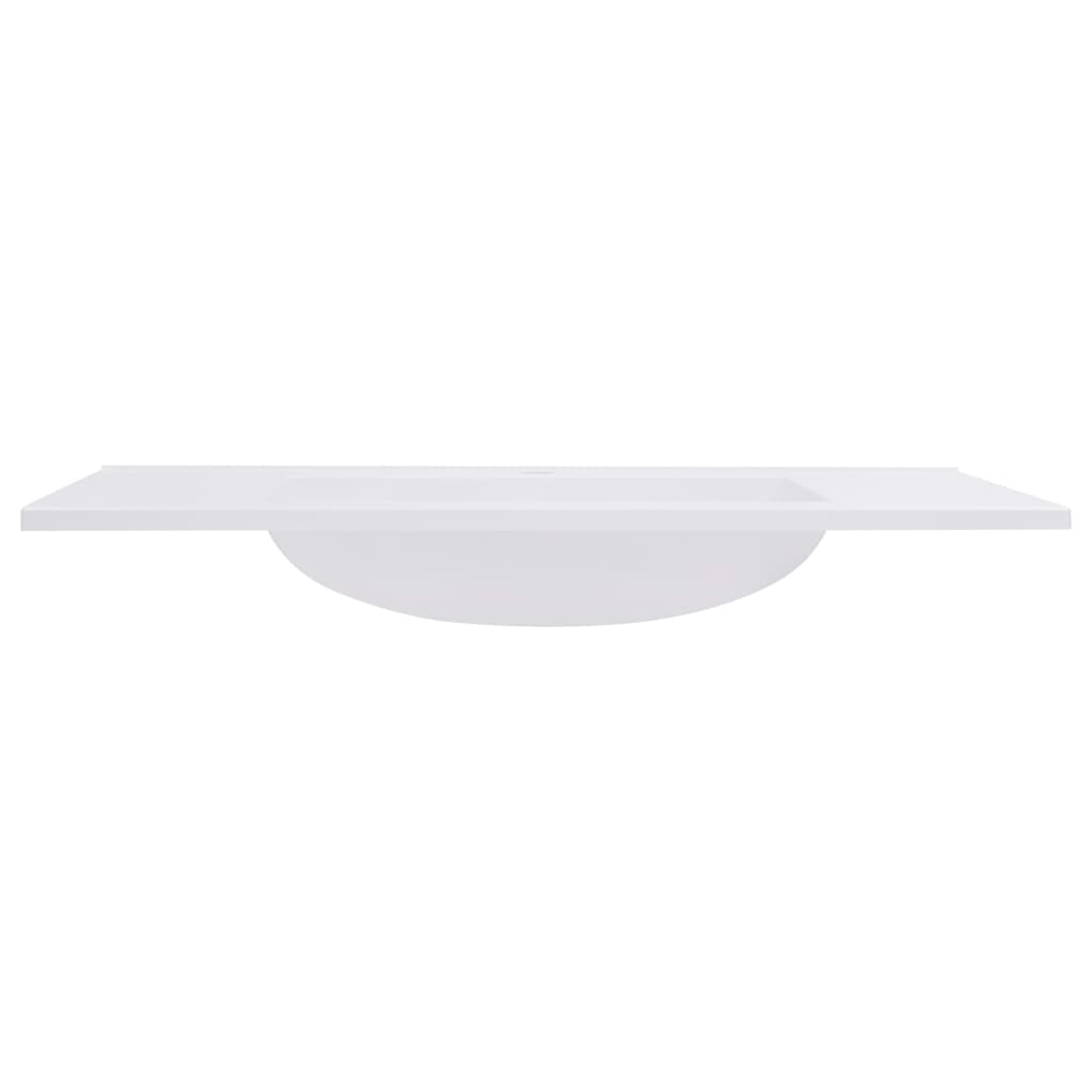 Built-in Wash Basin 750x460x130 mm SMC White