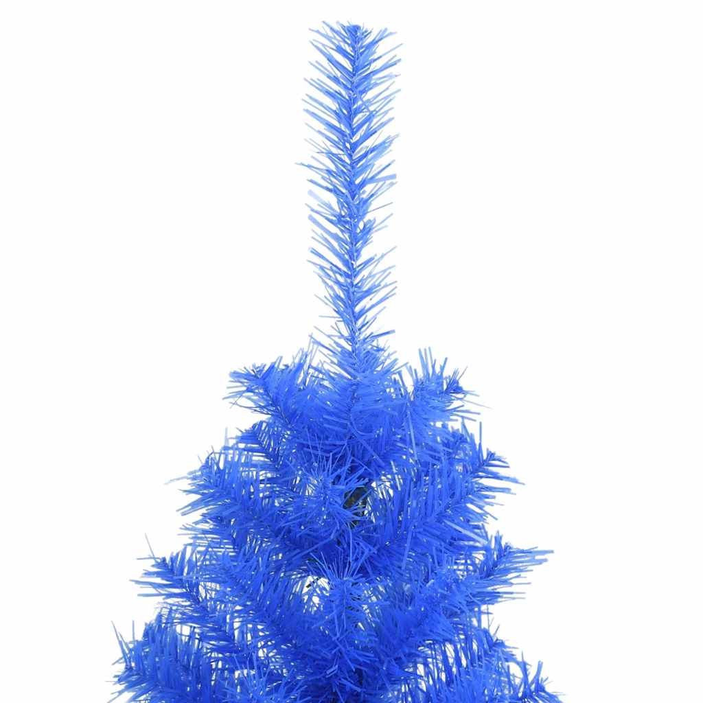 Artificial Christmas Tree with Stand Blue 150 cm PVC