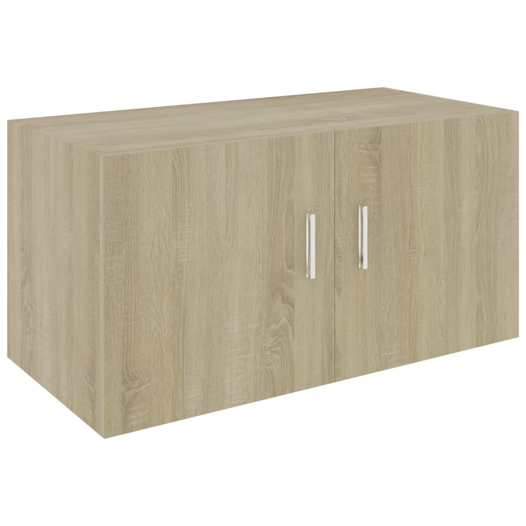 Wall Mounted Cabinet Sonoma Oak 80x39x40 cm Engineered Wood