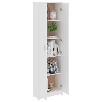 Hallway Wardrobe White 55x25x189 cm Engineered Wood