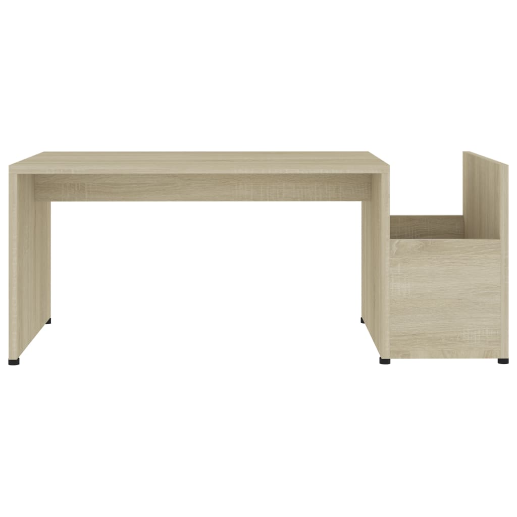 Coffee Table Sonoma Oak 90x45x35 cm Engineered Wood