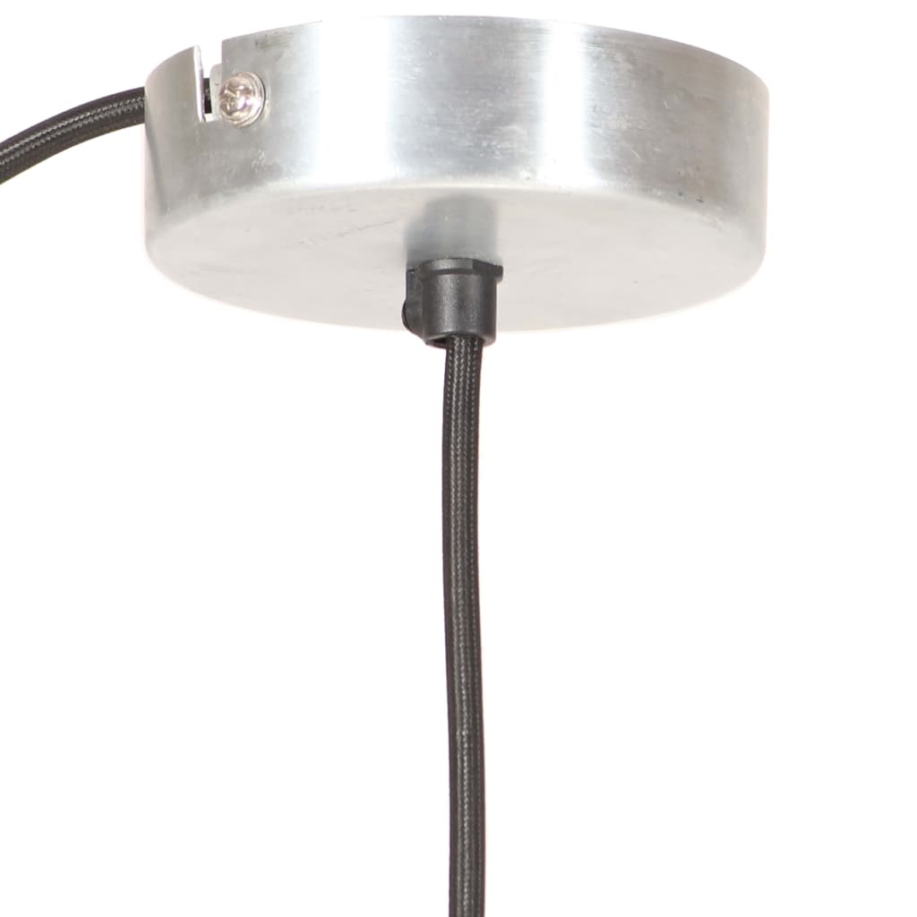 Hanging Lamp 25 W Silver Round 17 cm E27