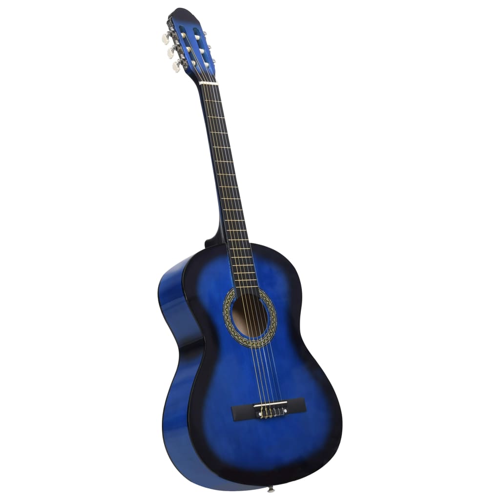 Classical Guitar for Beginner with Bag Blue 4/4 39"