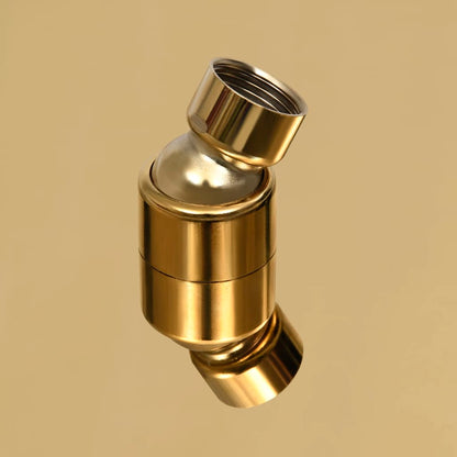 Rain Shower Head Stainless Steel 50x50 cm Square Gold