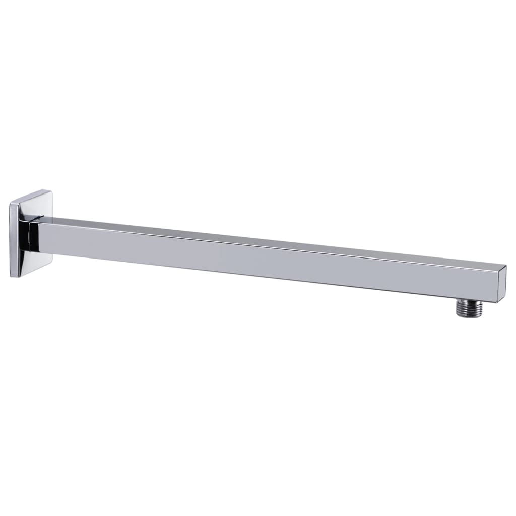 Shower Support Arm Square Stainless Steel 201 Silver 40 cm