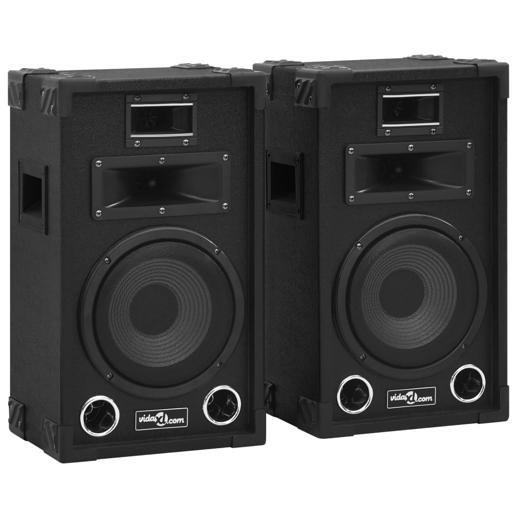 Professional Passive Hifi Stage Speakers 2 pcs 800 W Black