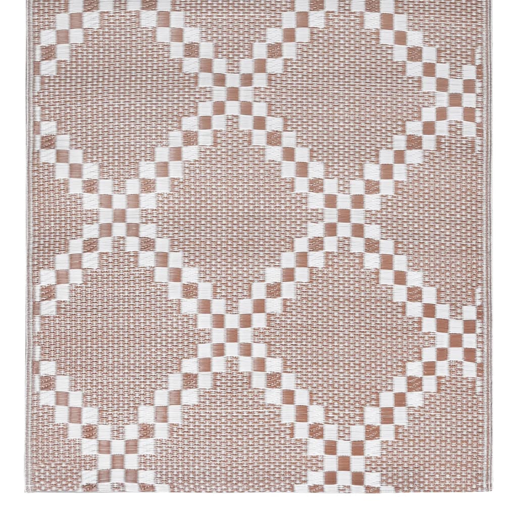 Outdoor Carpet Brown 190x290 cm PP