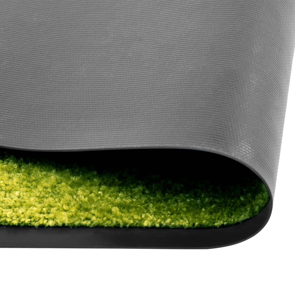 Doormat Washable Green 40x60 cm