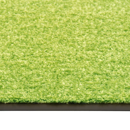 Doormat Washable Green 40x60 cm