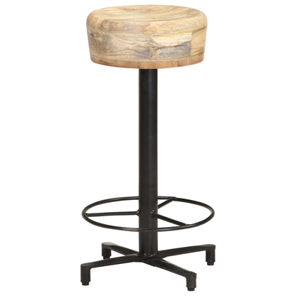 Bar Stools 2 pcs 66 cm Solid Mango Wood