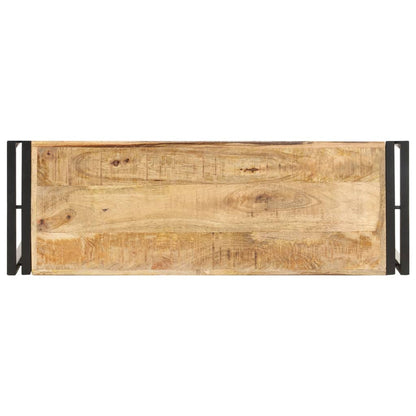 Console Table 90x30x75 cm Rough Mango Wood