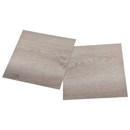 Self-adhesive Flooring Planks 55 pcs PVC 5.11 m² Taupe