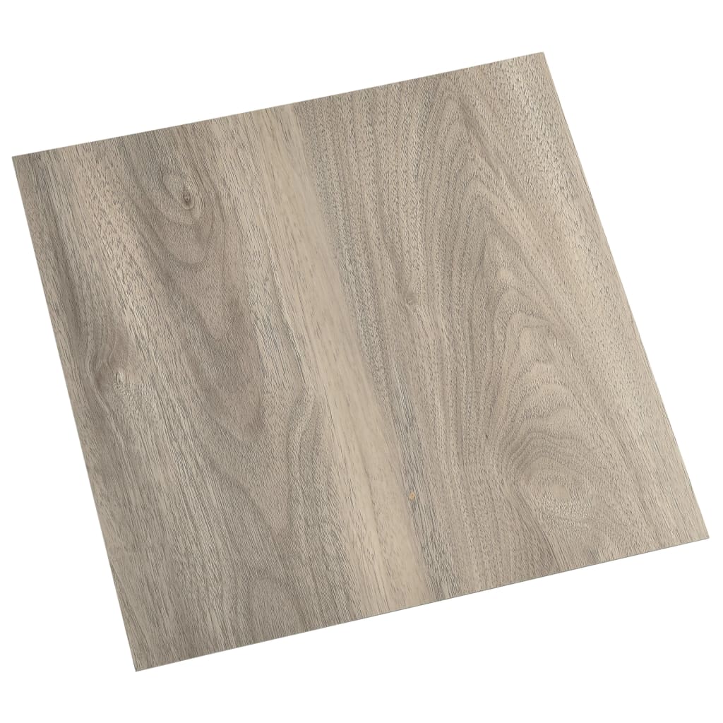 Self-adhesive Flooring Planks 55 pcs PVC 5.11 m² Taupe