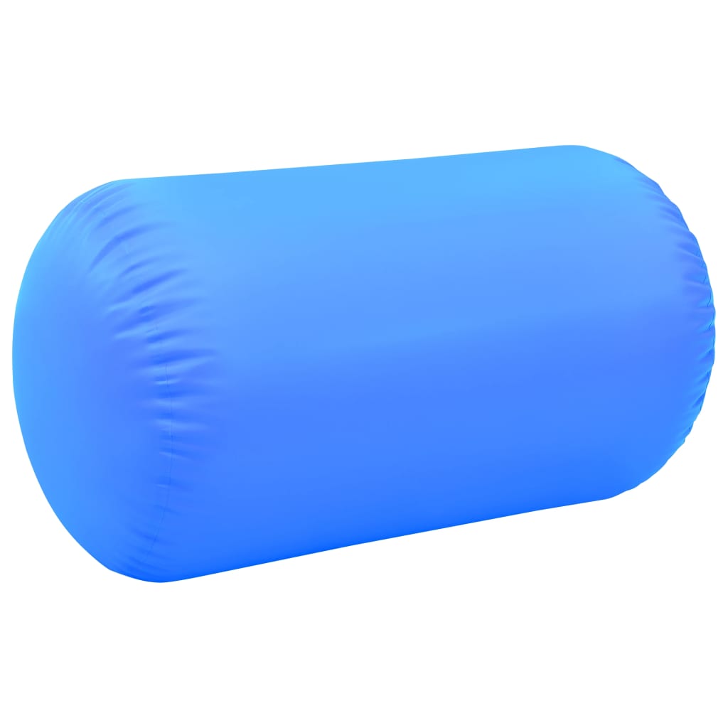 Inflatable Gymnastic Roll with Pump 100x60 cm PVC Blue