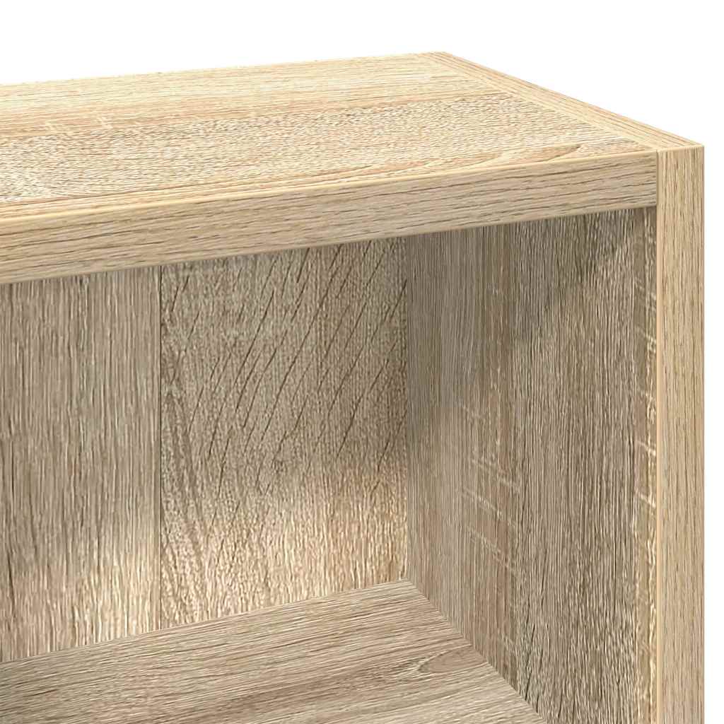 CD Cabinets 2 pcs Sonoma Oak 21x16x93.5 cm Engineered Wood