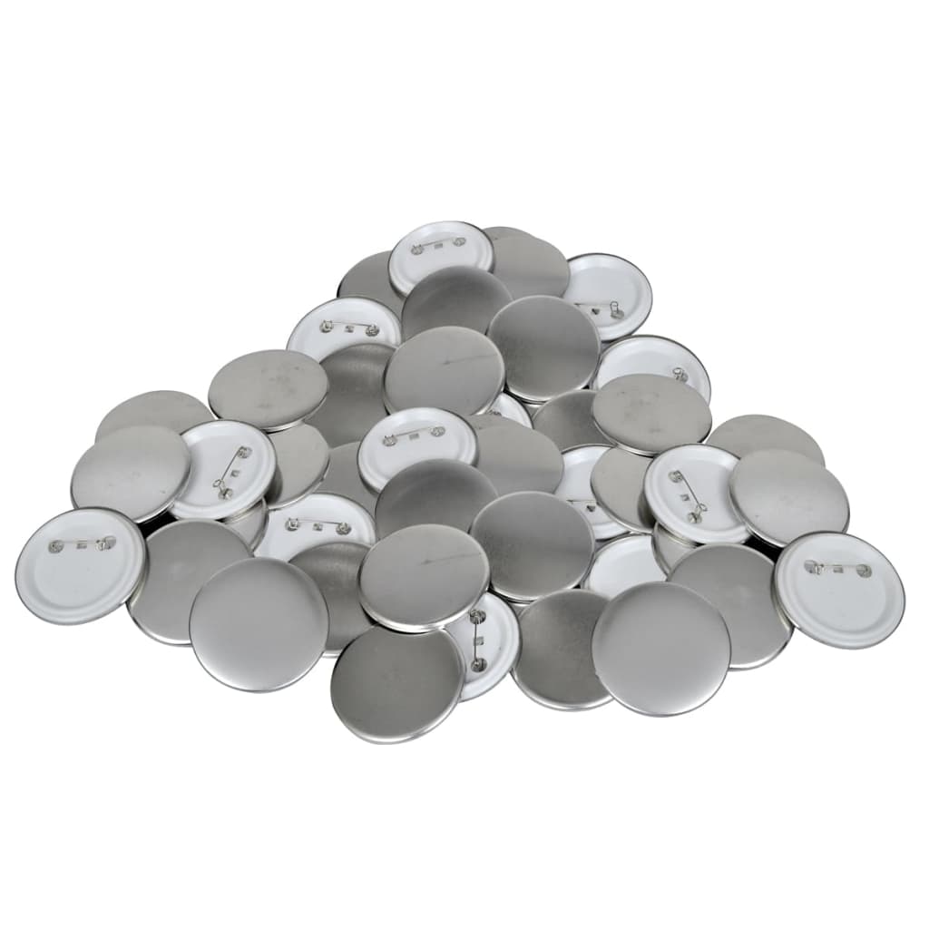 Badge Button Maker with 500 pcs Pinback Button Parts 25 mm