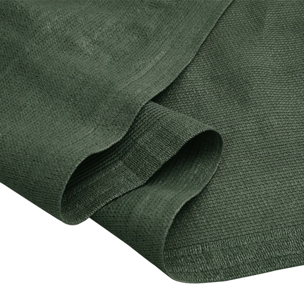 Tent Carpet 200x400 cm Dark Green