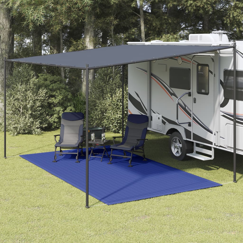 Tent Carpet 250x450 cm Blue