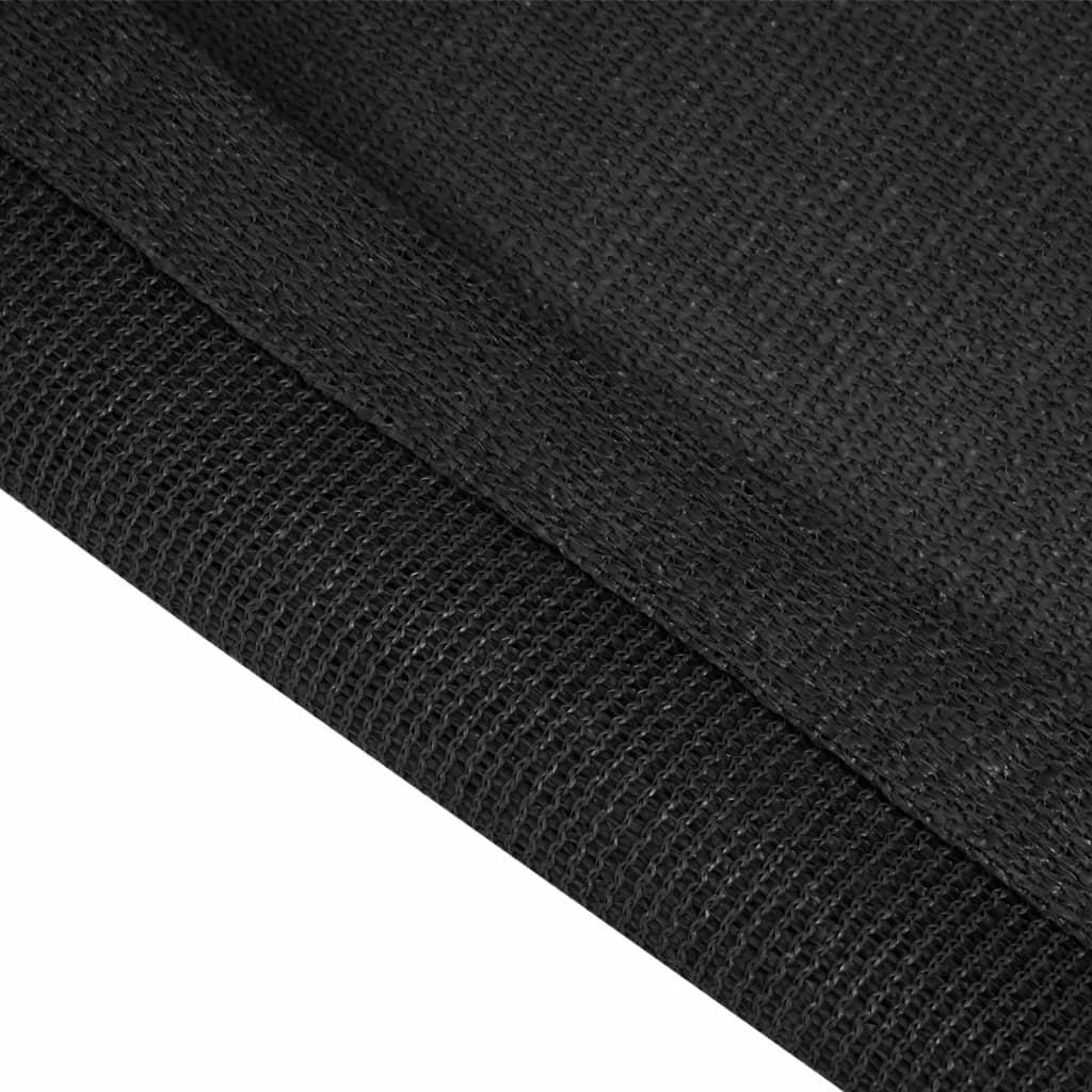 Tent Carpet 200x300 cm Black