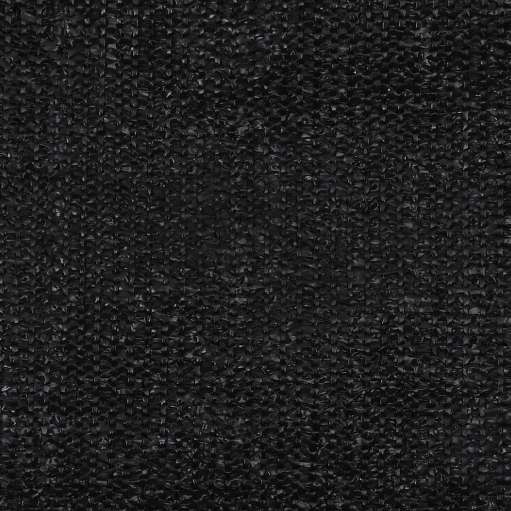 Tent Carpet 250x500 cm Black