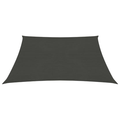 Sunshade Sail 160 g/m² Anthracite 3x3 m HDPE