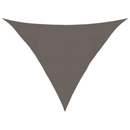 Sunshade Sail 160 g/m² Anthracite 4x4x5.8 m HDPE