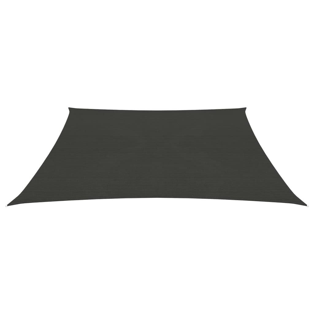 Sunshade Sail 160 g/m² Anthracite 4/5x4 m HDPE